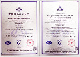 Management system certification