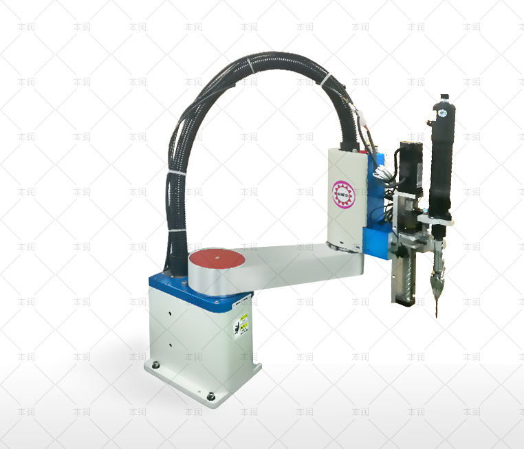 Blow air screw machine