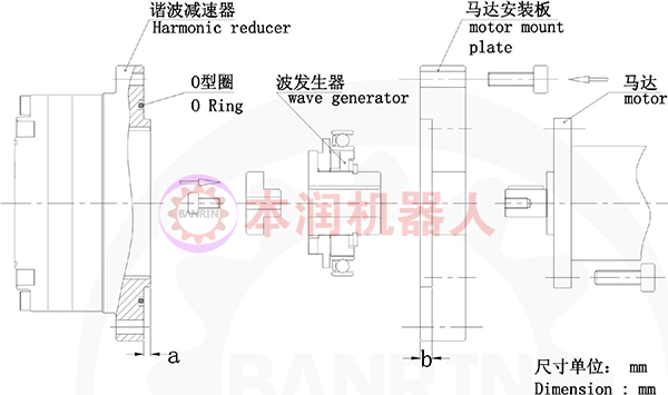 谐波减速器如何正确安装？-BCS系列谐波减速器